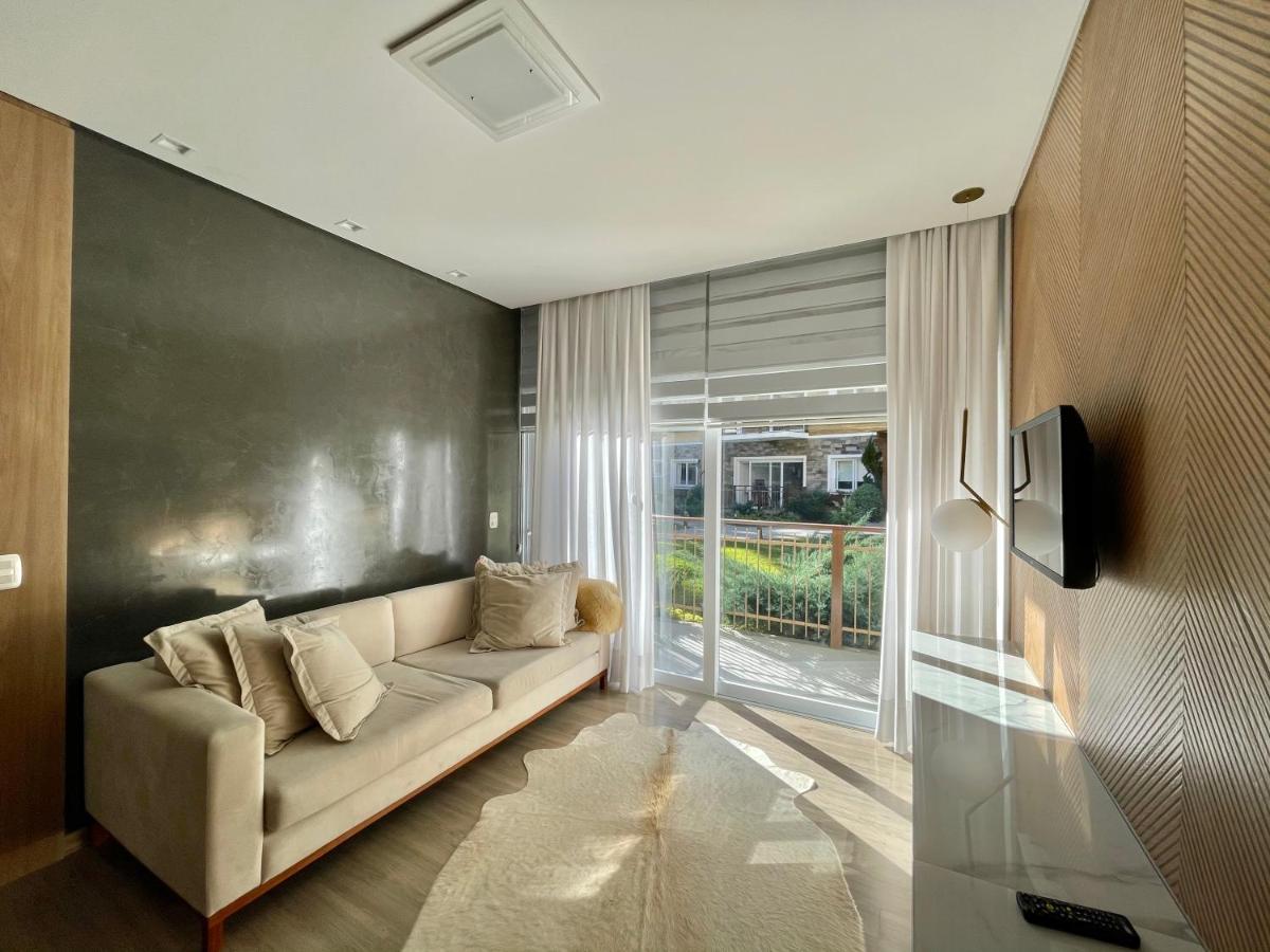 Ferienwohnung Apartamento De Luxo Casa De Pedra Gramado Exterior foto